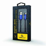 EAN 8716309106177 - Cablexpert CC-USB2J-AMLM-1M-BL cable de conector Lightning Azul imagen 2