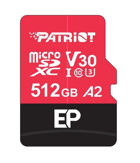EAN 4711378428056 - Patriot Memory EP V30 A2 512 GB MicroSDXC UHS-I Clase 10 imagen 1