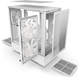 Caja Pc Nzxt H5 Flow Rgb Blanco - Midi Cc-H51fw-R1