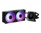 Kit De Watercooling Para Procesador Con Eclairage Argb - 2 X 12 Cm Ventiladorados  - Compatible: -Intel 1150/1151/1155/1156/1200/2011/2011-3/2066  -Amd Am4/Am2/Am2+/Am3/Fm1/Fm2/Fm2+  - 39.9 Dba - 77.4cfm