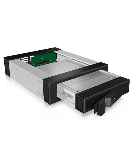 EAN 4250078188438 - ICY BOX IB-129SSK-B 13,3 cm (5.25") Panel embellecedor frontal Negro imagen 1