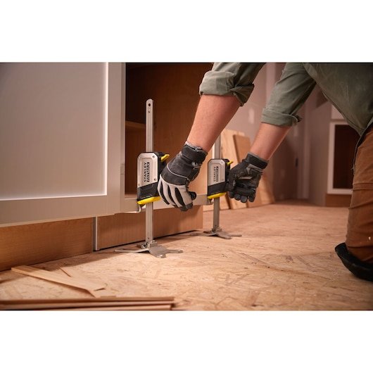 Stanley Fatmax Herramienta De Ensamblaje De Una Mano Tradelift, Paquete Doble Negro/Amarillo, 2 Piezas, Fuerza De Elevación 150 Kg Fmht83552-1