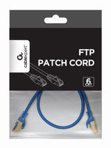 Gembird Cable De Red Ftp Cat6 Awg24 0.50m Azul