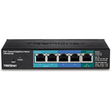 EAN 0710931161229 - Trendnet TPE-P521ES switch Gestionado Gigabit Ethernet (10/100/1000) Energía sobre Ethernet (PoE) Negro imagen 1