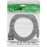 Cable De Extensión De Cc Inline, Enchufe De Cc Macho/Hembra 5,5x2,5 Mm, Awg 18, Negro, 3 M