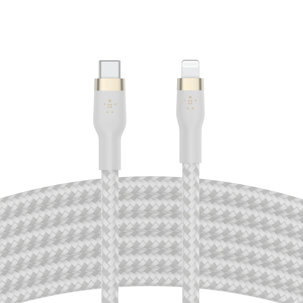 EAN 0745883832583 - Belkin CAA011BT3MWH cable de conector Lightning 3 m Blanco imagen 3