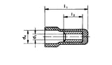Klau Verbinder-Nylon-Isoliert 1130 Endverb. 1,5-2,5qmm Verzinnt Isolierh: P
