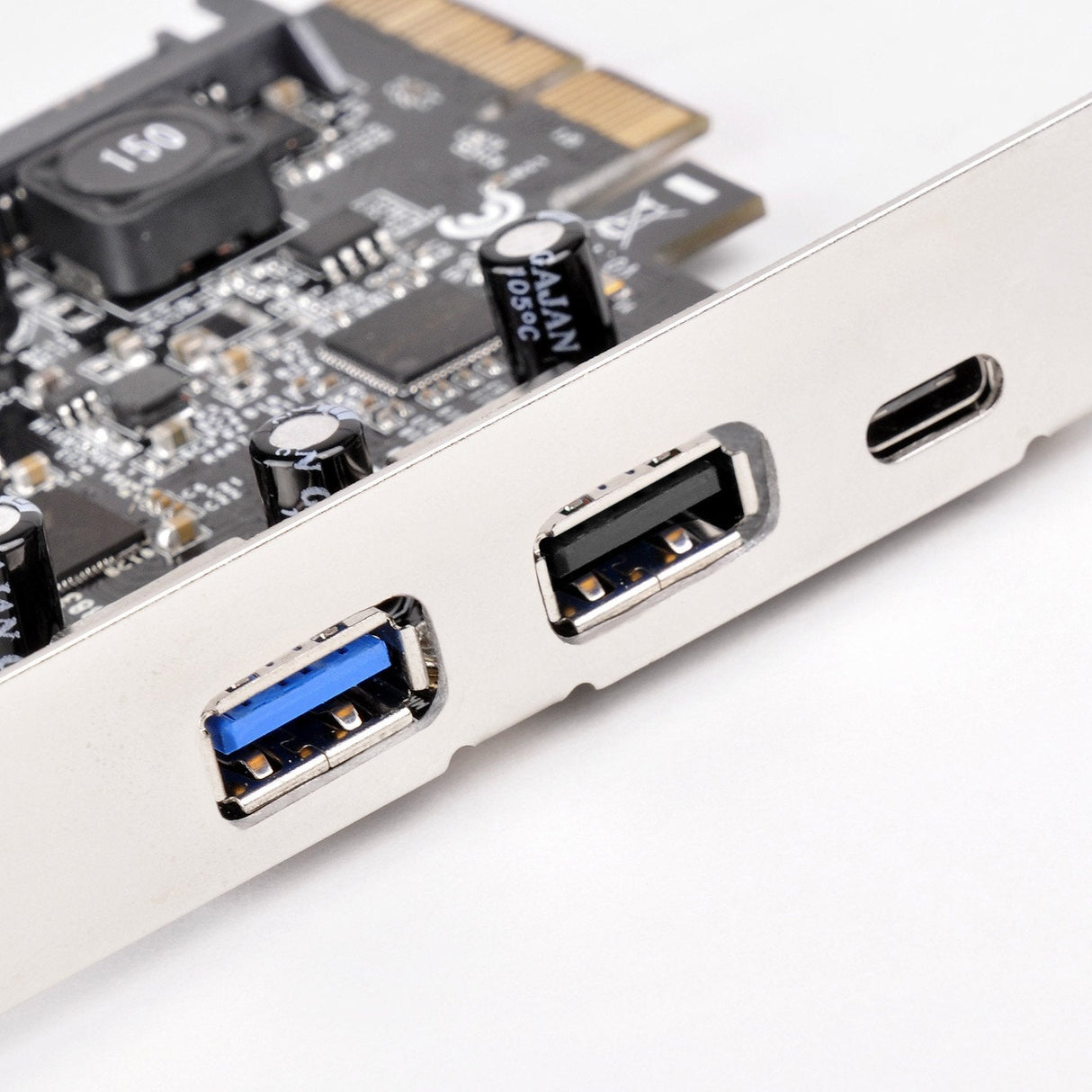 Silverstone Ecu05 Tarjeta De Expansión Pcie 2.0 Usb 3.0/Usb 3.1 Tipo-C