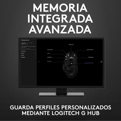 EAN 5099206080270 - Logitech G 910-005471 ratón Juego mano derecha USB tipo A Óptico 25600 DPI imagen 19