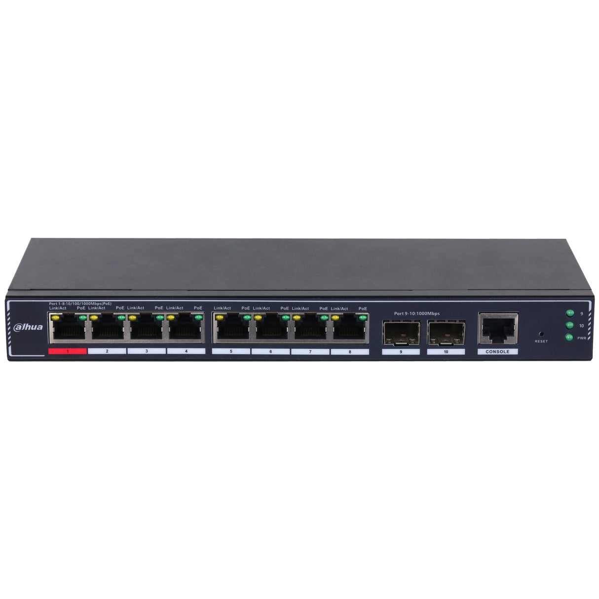 Switch It Dahua Dh-Sg4010p-2f 10-Port Managed Desktop Gigabit Switch 8-Port Poe