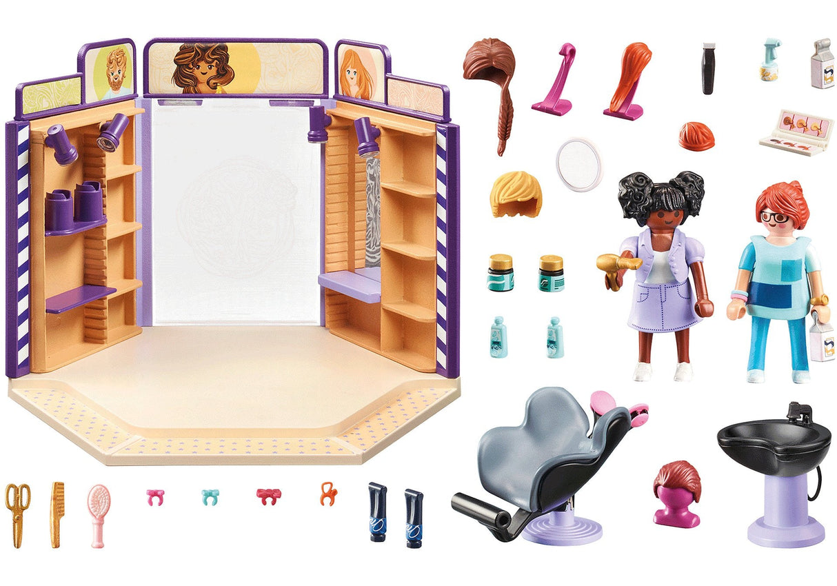 Playmobil 71535 Mylife Peluquería, Juguete De Construcción 71535