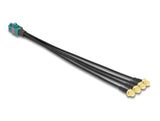 Delock 90283 Cable Mini Fakra Z Cuádruple Hembra A 4 X Sma Hembra