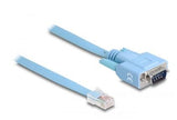 EAN 4043619633531 - DeLOCK 63353 adaptador de cable de vídeo RJ-45 D-Sub (DB-9) Azul imagen 3