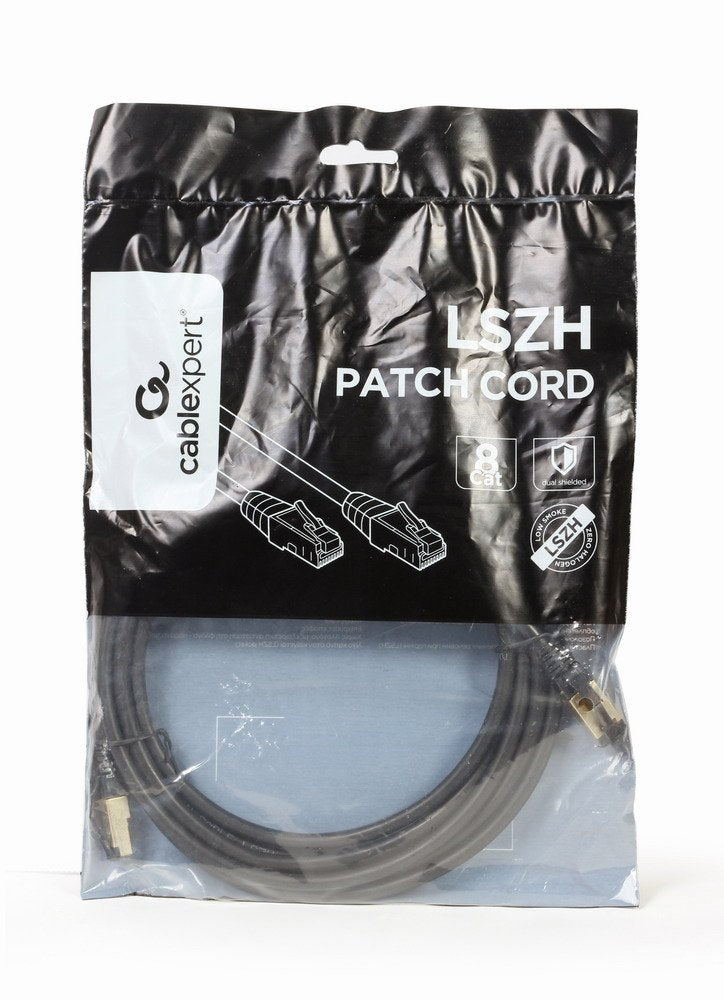 EAN 8716309120661 - Gembird PP8-LSZHCU-BK-5M cable de red Negro Cat8 S/FTP (S-STP) imagen 3