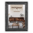 EAN 8020912073253 - ZEP RT257L marco Expositor de pie retroiluminado Negro imagen 1