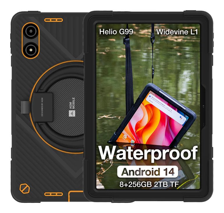 Agm Pad P2 Active 4g Black 8+256gb 10.95" 90hz Full Hd+