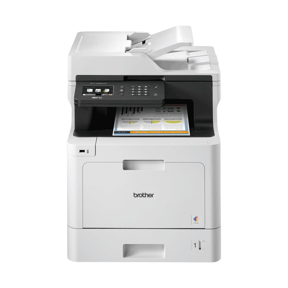 Brother Mfc-L8690cdw, Laser, Color, 2400 X 600 Dpi, A4, 31 Ppm, Impresión Dúplex