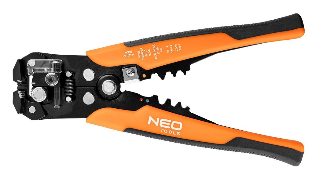 Pelacables Automático Neo Tools 205 Mm, Frontal + 230 Conectores