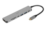 EAN 5903968680817 - iBox IUH3SL4K hub de interfaz USB Tipo C 5000 Mbit/s Plata imagen 1