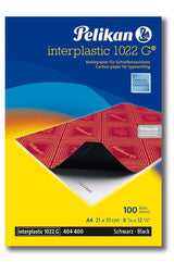 Papel Carbon Pelikan Negro Inter