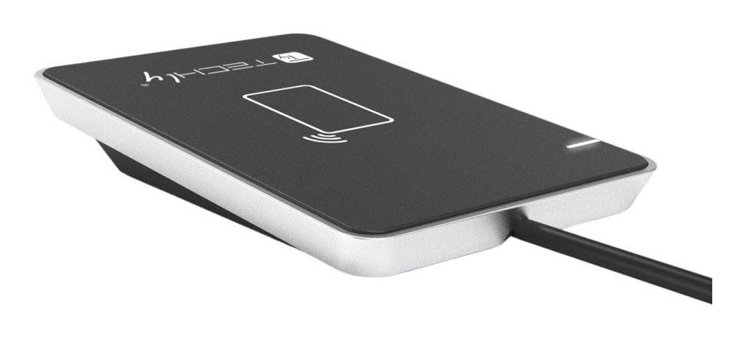 Techly Contactless Card Reader Rfid And Nfc For Electronic Identity Card And Health Card