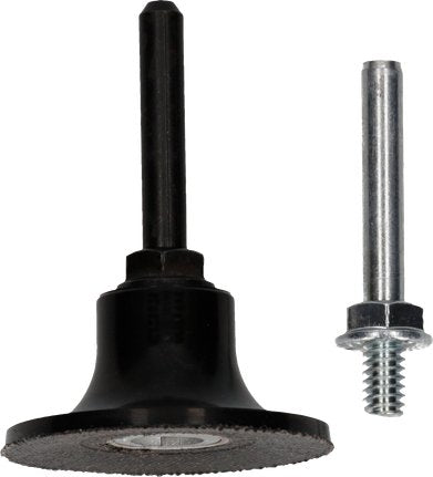 Bosch Professional Placa De Soporte De 50 Mm Con Soporte Tipo R, Placa De Lijado Negra, Quick Lock, Para Gwg 12v-50 S Professional 2608000857
