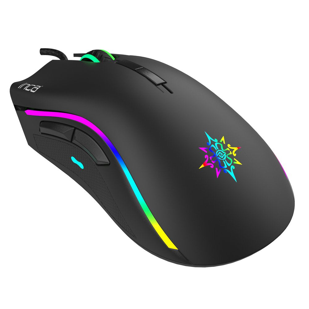 Ratón Gaming Inca Anahita Rgb Macro Keys Professional