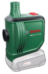 Bomba De Aire Inalámbrica Bosch Easyinflate 18v-500, 18volt Verde/Negro, Batería Li-Ion 2.0ah, Power For All Alliance