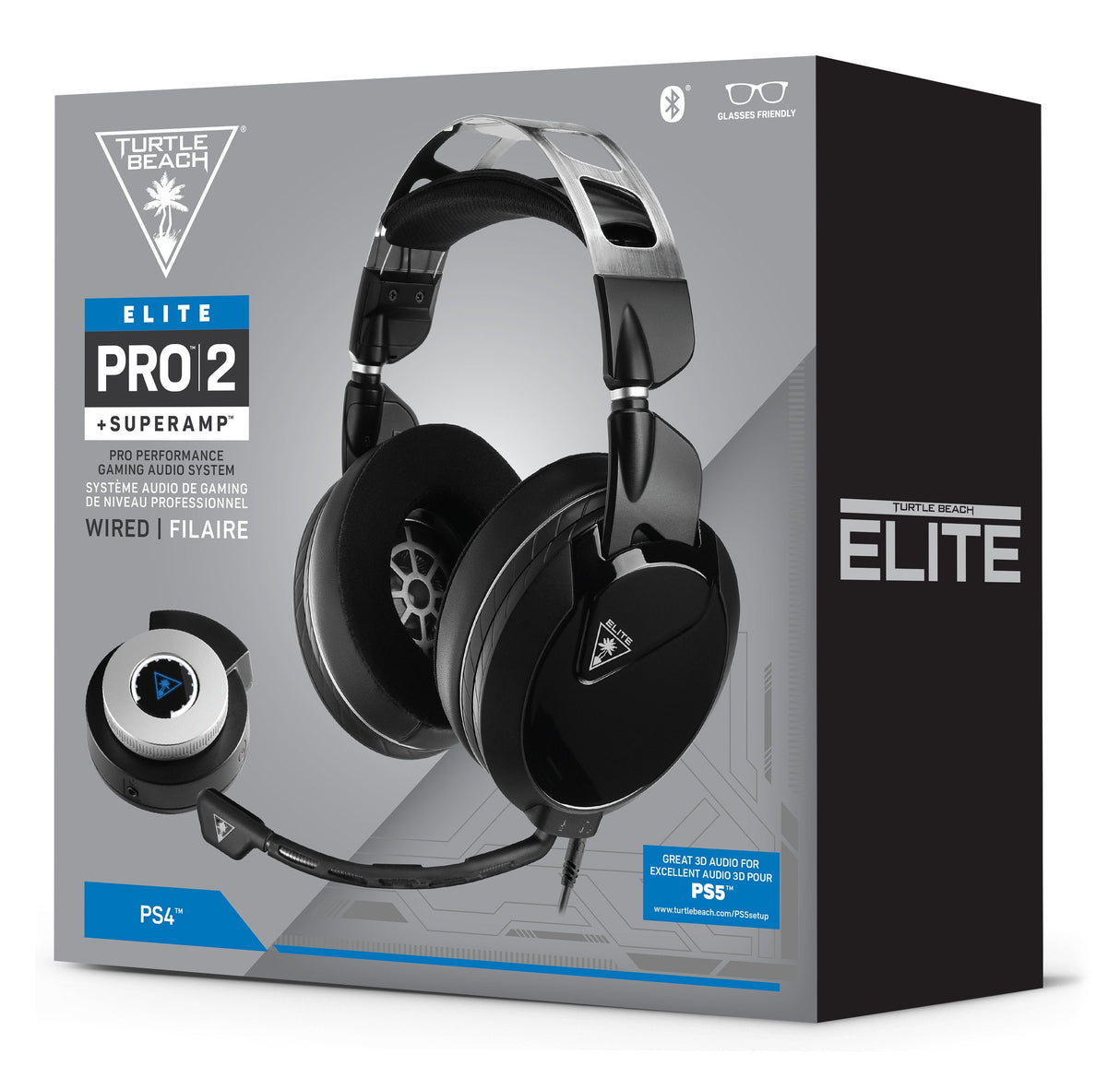 Turtle Beach Set Elite Pro 2 + Super Amp Set, Black
