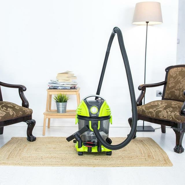 Cecotec Wet&Dry T Aspiradora De Tambor Seca Y Húmeda 1200 W Sin Bolsa