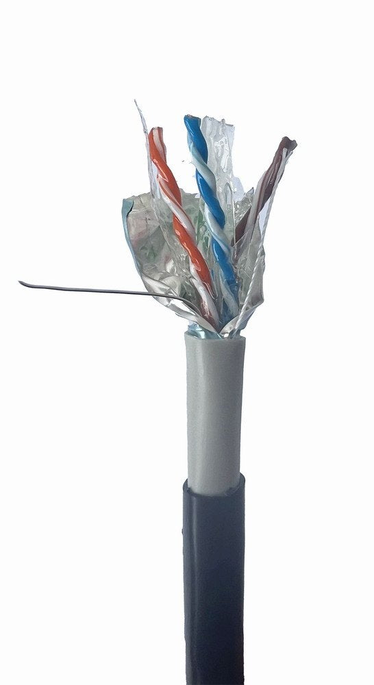 EAN 8716309126830 - Gembird FPC-6004GE-SO-OUT cable de red Negro 305 m Cat6 F/UTP (FTP) imagen 1