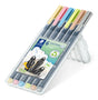 EAN 4007817063248 - Staedtler 334 SB6 PA rotulador de punta fina Superfino Color vainilla, Rosa claro, Azul agua, Verde claro imagen 1