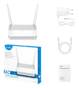 EAN 6971690793425 - Cudy GP1200 router inalámbrico Gigabit Ethernet Doble banda (2,4 GHz / 5 GHz) Blanco imagen 5