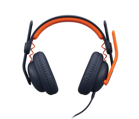 EAN 0097855190703 - Logitech Zone Learn Auriculares Alámbrico Diadema Educación USB Tipo C Azul, Naranja imagen 3