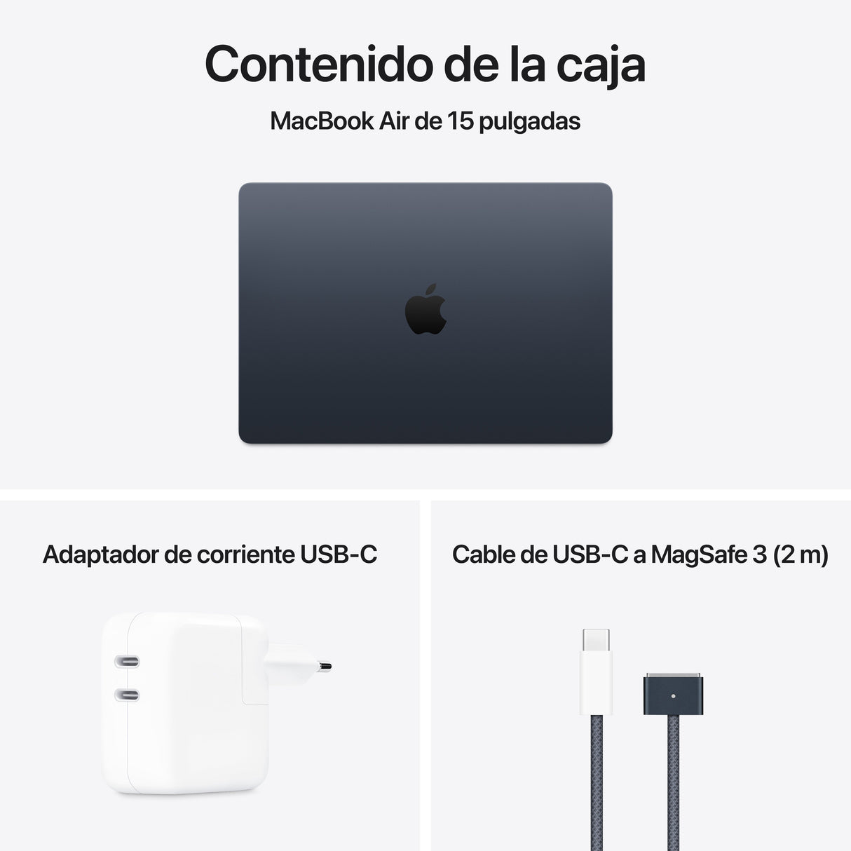 EAN 0195949892844 - Apple MacBook Air Apple M M4 Portátil 38,9 cm (15.3") 24 GB 512 GB SSD Wi-Fi 6E (802.11ax) macOS Sequoia  imagen 11