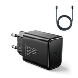 Joyroom Travel Charger Type-C, Pd 20w With Type-C To Lightning Cable, 1m, Black (Jr-Tcf06)