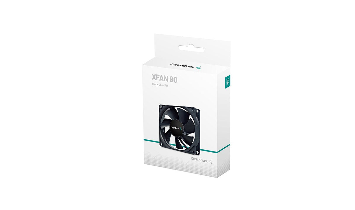 Deepcool Xfan80 Carcasa Del Ordenador Ventilador 8 Cm Negro 1 Pieza(S)