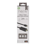 EAN 3303170104569 - T'nB Cable HDMI Mini Displayport 2m HDMI tipo A (Estándar) Negro imagen 4