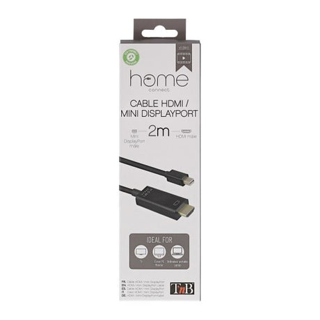 EAN 3303170104569 - T'nB Cable HDMI Mini Displayport 2m HDMI tipo A (Estándar) Negro imagen 4