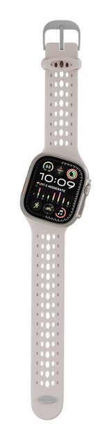 Decoded Silicone Ares O Strap For Apple Watch 44/46/49mm Clay
