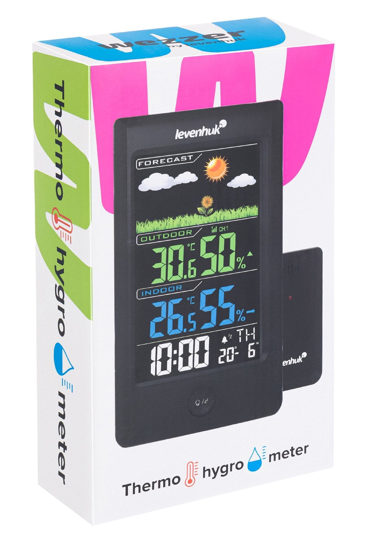 Termohigrómetro Levenhuk Wezzer Teo Th40