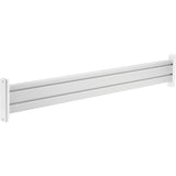 Inline Slatwall Panel Aluminio, Para Montaje En Mesa, 1m