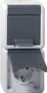 EAN 4010337092681 - GIRA 4780 30 toma de corriente Schuko Gris imagen 1