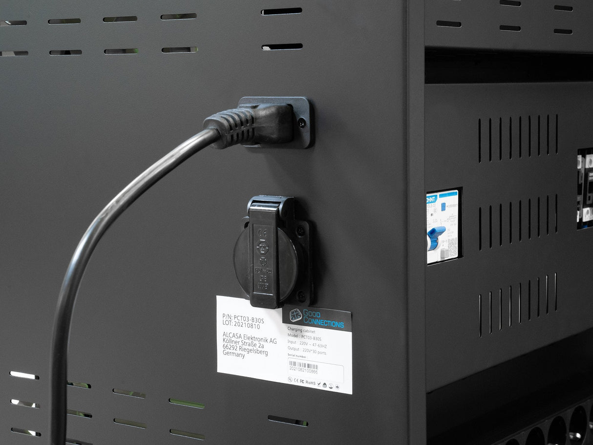 Goodconnections Antares N20e Notebook-Ladewagen Bis 15,6" Uvc-Desinfektion Schwarz