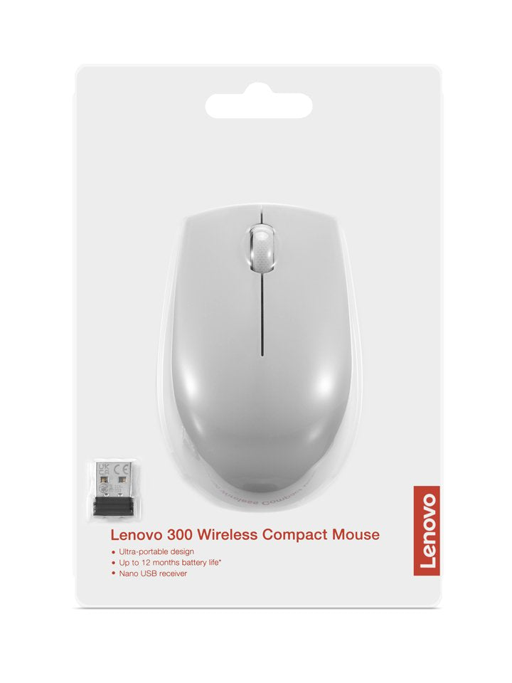 Ratón Lenovo Gy51l15678  Ambidextro Rf Inalámbrico Óptico 1000 Dpi