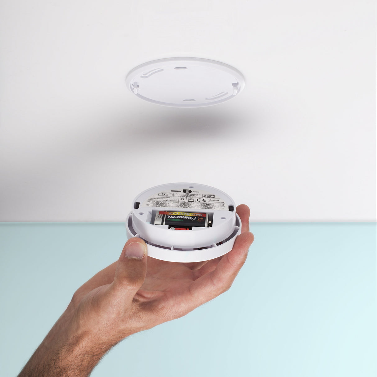 Detectores De Humo Ópticos En Color Blanco, 85 Db, 2 Uds