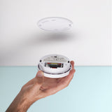 Detectores De Humo Ópticos En Color Blanco, 85 Db, 2 Uds