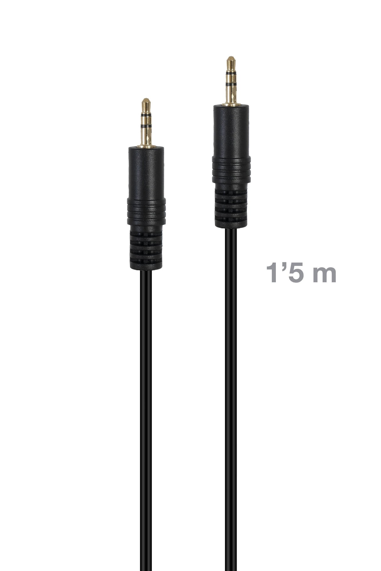 EAN 8422521032506 - Fonestar JACK-MM-1-5 cable de audio 1,5 m 3,5mm Negro imagen 1