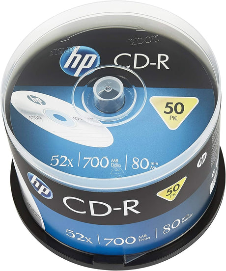 EAN 4710212129319 - HP CRE00017 CD en blanco CD-R 700 MB 52x 50 pieza(s) imagen 1
