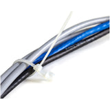 EAN 0065030890588 - StarTech.com CBMZTS10N6 presilla Brida reutilizable Nylon, Plástico Blanco 100 pieza(s) imagen 5